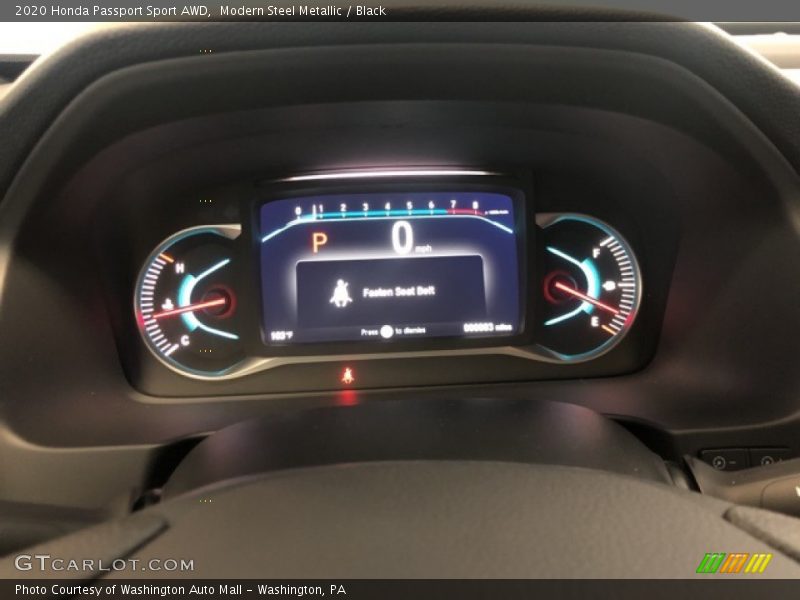Modern Steel Metallic / Black 2020 Honda Passport Sport AWD