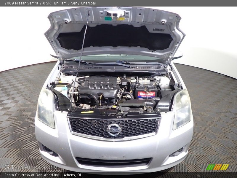 Brilliant Silver / Charcoal 2009 Nissan Sentra 2.0 SR