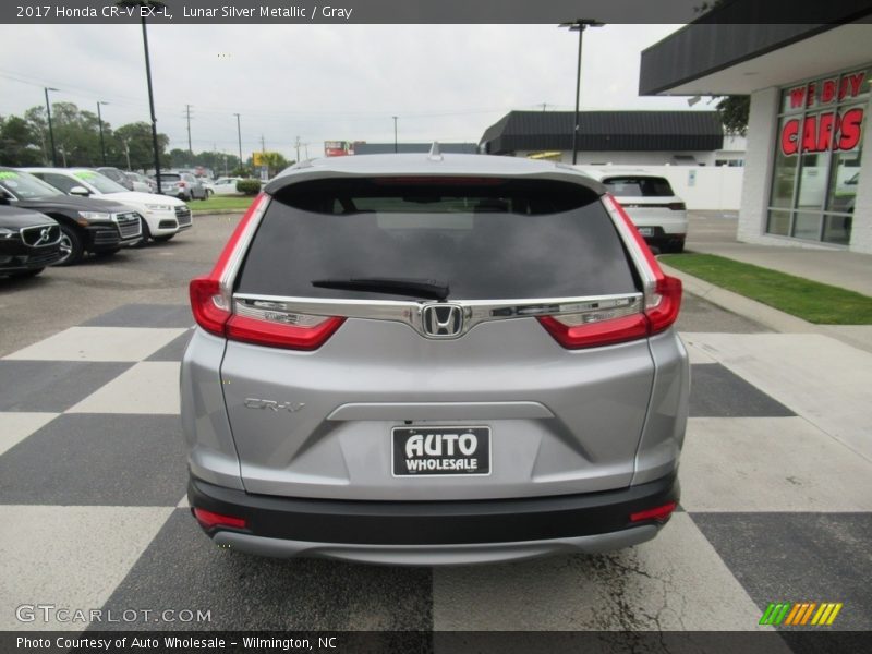 Lunar Silver Metallic / Gray 2017 Honda CR-V EX-L