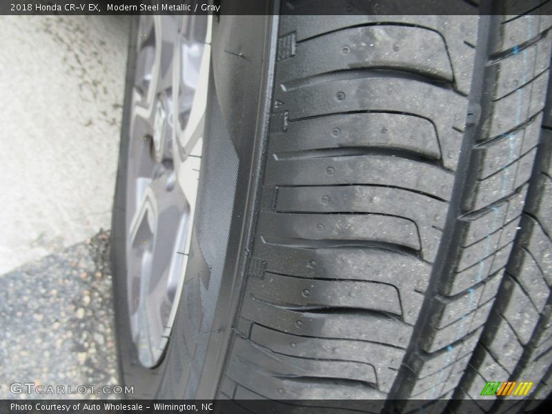 Modern Steel Metallic / Gray 2018 Honda CR-V EX