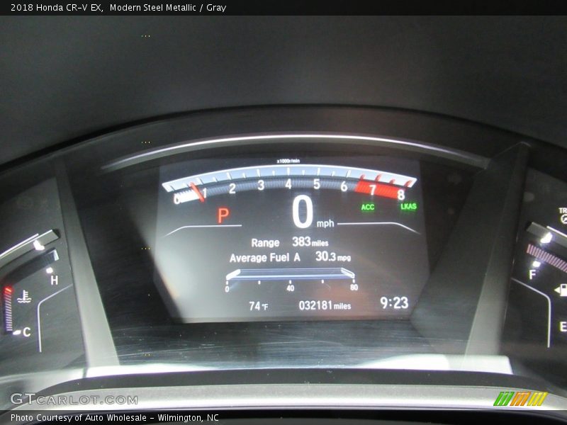 Modern Steel Metallic / Gray 2018 Honda CR-V EX