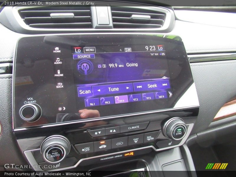 Modern Steel Metallic / Gray 2018 Honda CR-V EX