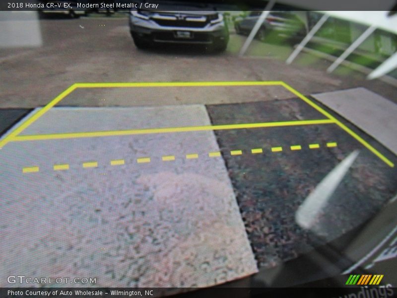 Modern Steel Metallic / Gray 2018 Honda CR-V EX