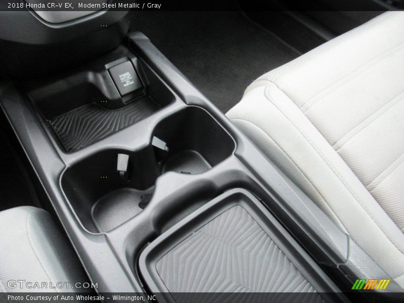 Modern Steel Metallic / Gray 2018 Honda CR-V EX