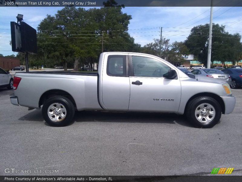 Smoke Gray / Steel 2005 Nissan Titan LE King Cab