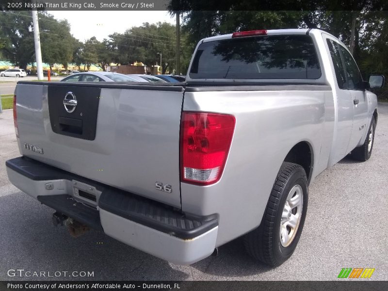 Smoke Gray / Steel 2005 Nissan Titan LE King Cab