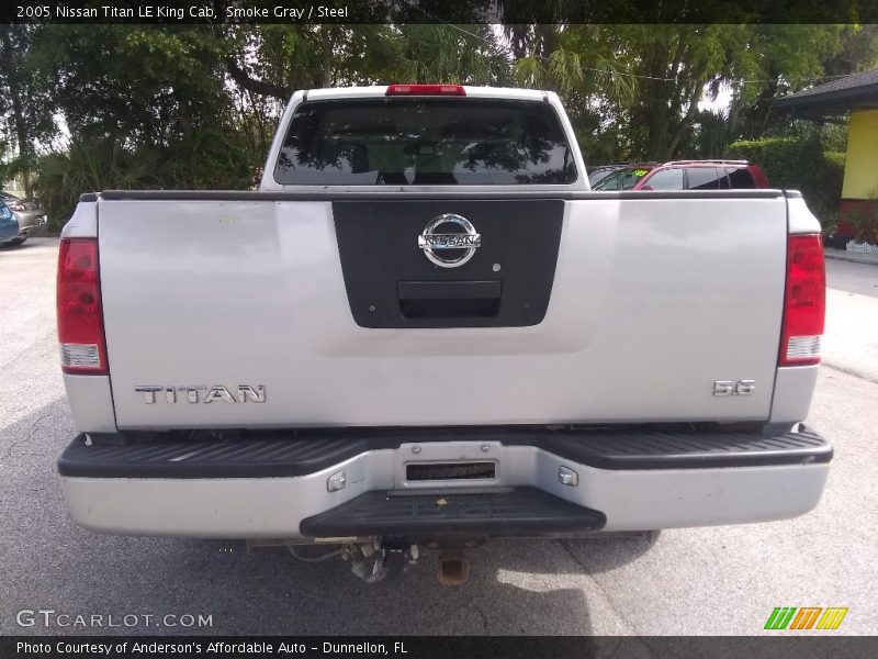 Smoke Gray / Steel 2005 Nissan Titan LE King Cab
