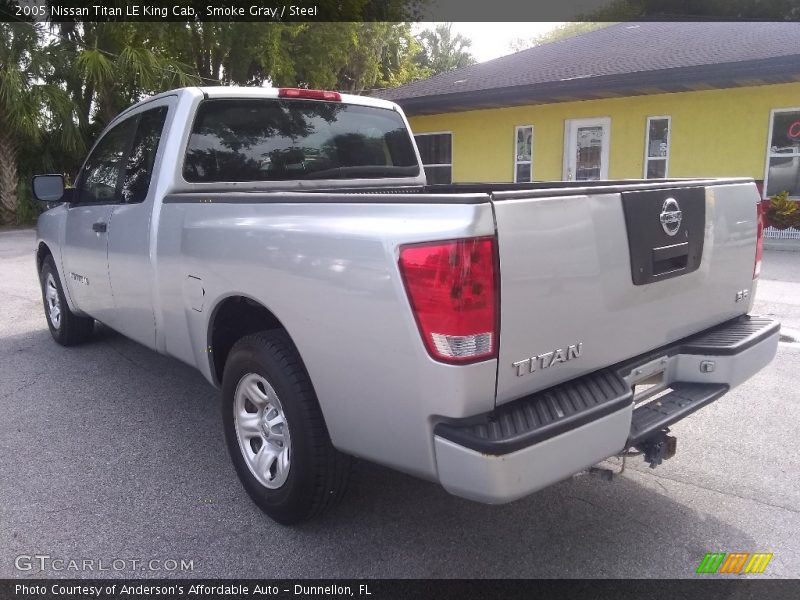 Smoke Gray / Steel 2005 Nissan Titan LE King Cab