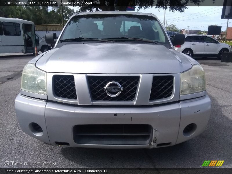 Smoke Gray / Steel 2005 Nissan Titan LE King Cab
