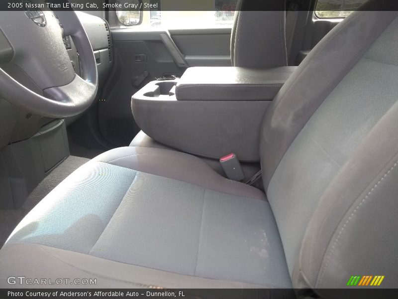 Smoke Gray / Steel 2005 Nissan Titan LE King Cab