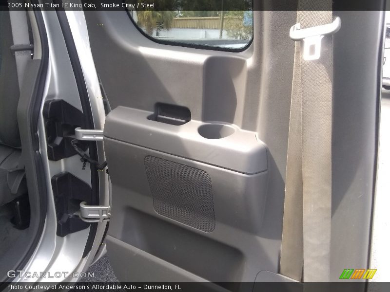 Smoke Gray / Steel 2005 Nissan Titan LE King Cab
