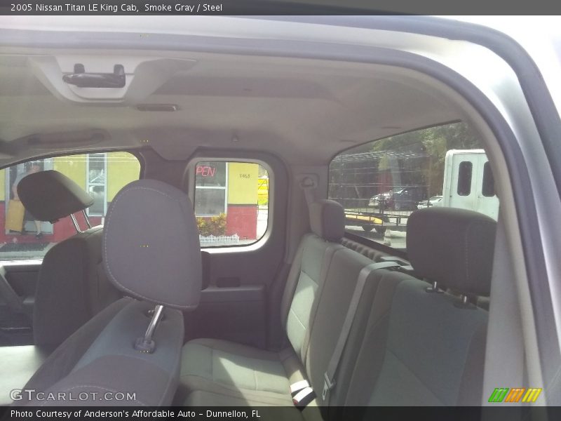 Smoke Gray / Steel 2005 Nissan Titan LE King Cab
