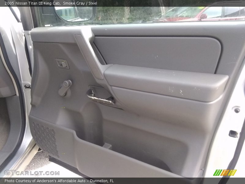 Smoke Gray / Steel 2005 Nissan Titan LE King Cab