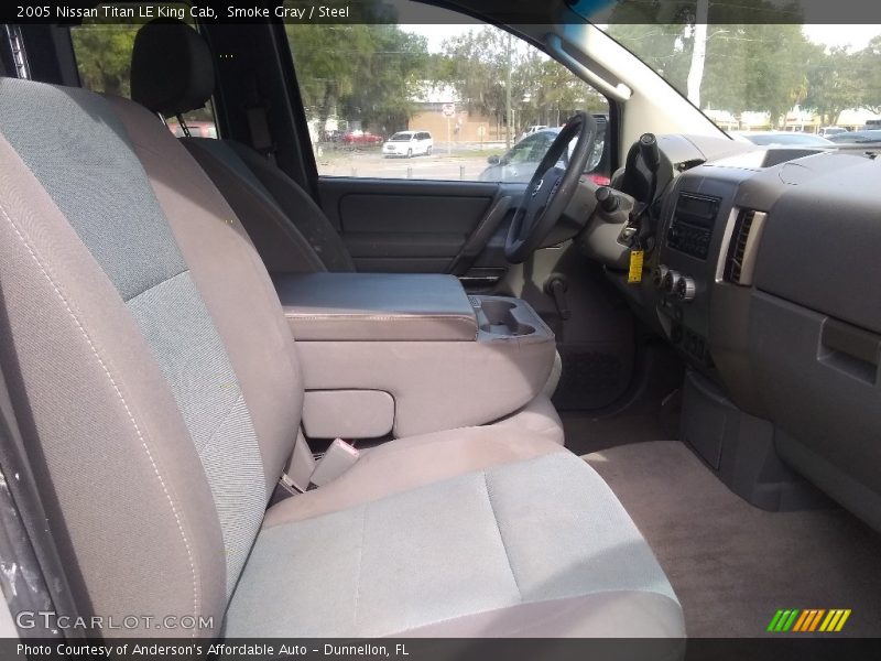 Smoke Gray / Steel 2005 Nissan Titan LE King Cab