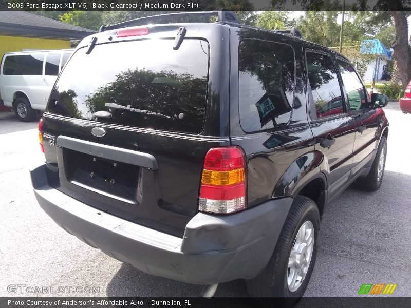 Black Clearcoat / Medium Dark Flint 2003 Ford Escape XLT V6