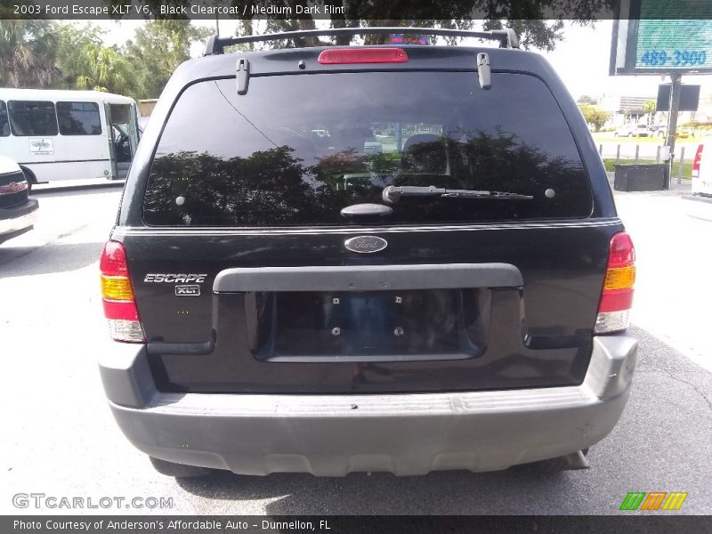 Black Clearcoat / Medium Dark Flint 2003 Ford Escape XLT V6