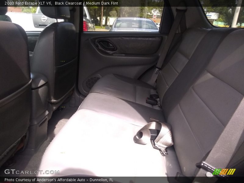Black Clearcoat / Medium Dark Flint 2003 Ford Escape XLT V6