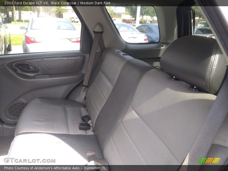 Black Clearcoat / Medium Dark Flint 2003 Ford Escape XLT V6
