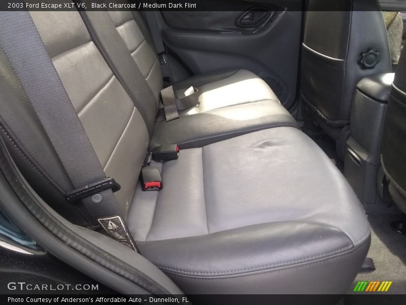 Black Clearcoat / Medium Dark Flint 2003 Ford Escape XLT V6