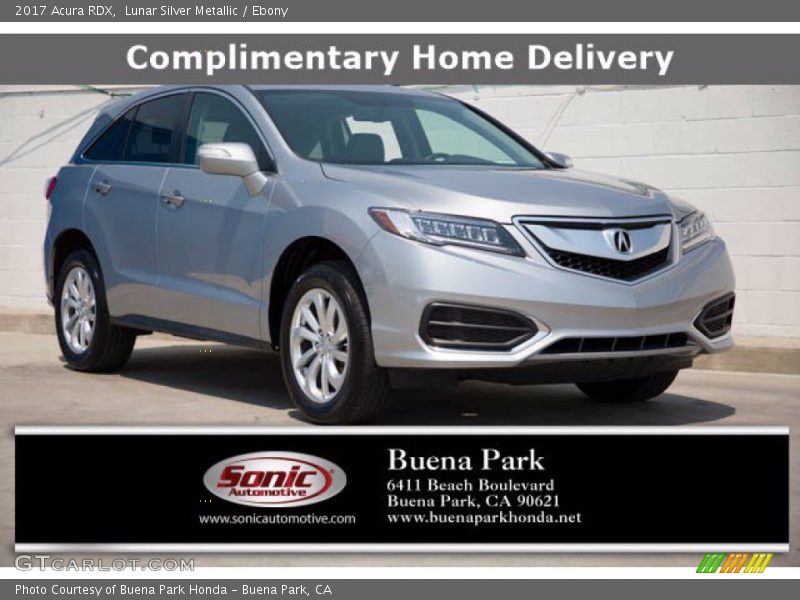 Lunar Silver Metallic / Ebony 2017 Acura RDX