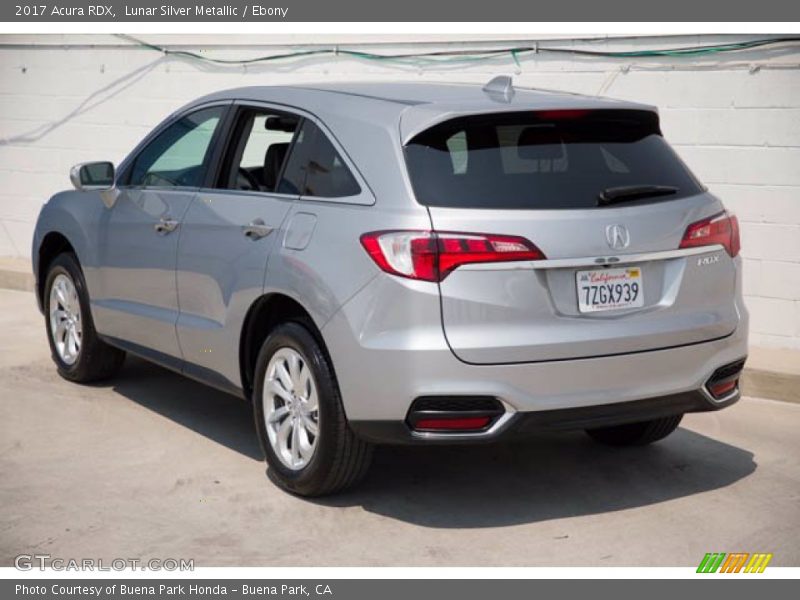 Lunar Silver Metallic / Ebony 2017 Acura RDX