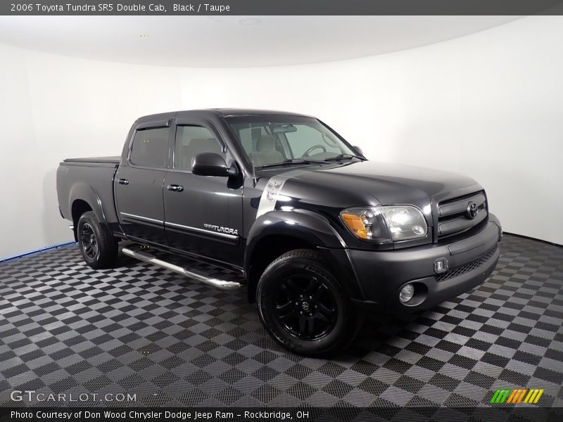 Black / Taupe 2006 Toyota Tundra SR5 Double Cab