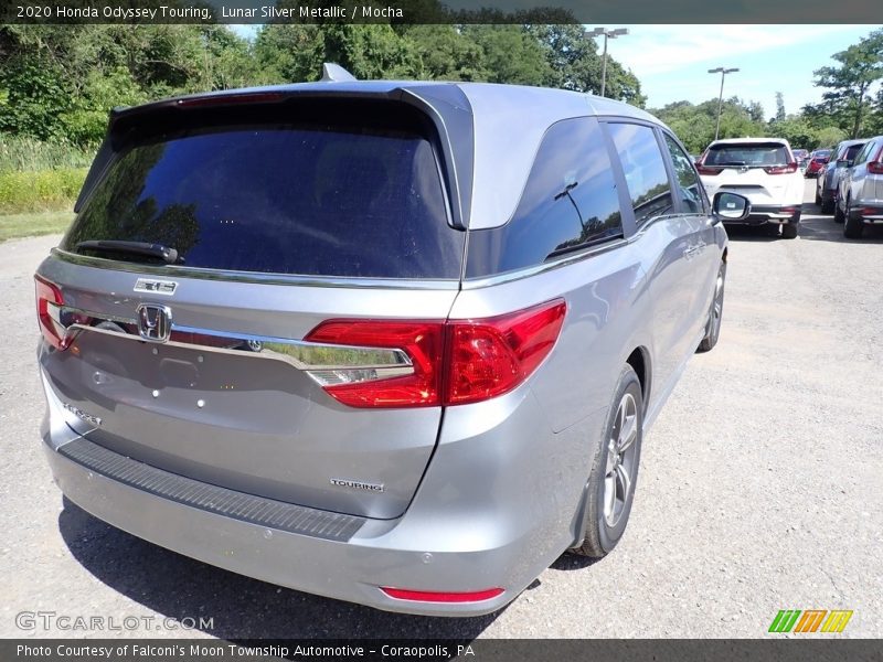 Lunar Silver Metallic / Mocha 2020 Honda Odyssey Touring