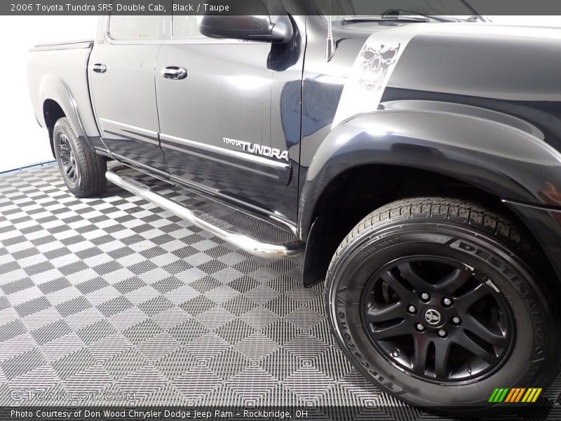 Black / Taupe 2006 Toyota Tundra SR5 Double Cab