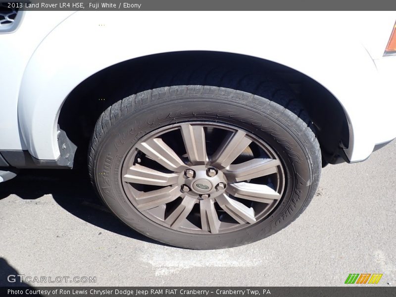 Fuji White / Ebony 2013 Land Rover LR4 HSE