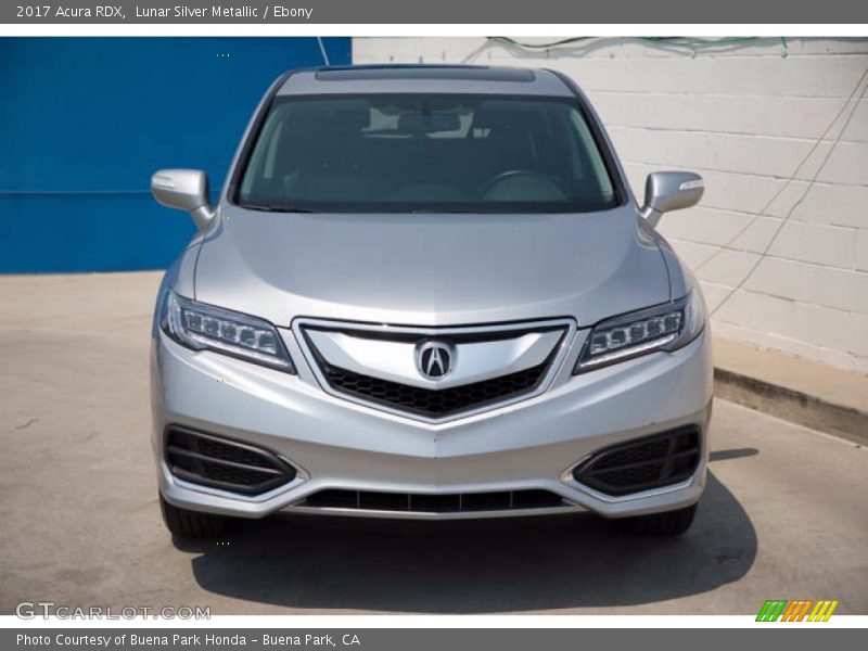 Lunar Silver Metallic / Ebony 2017 Acura RDX