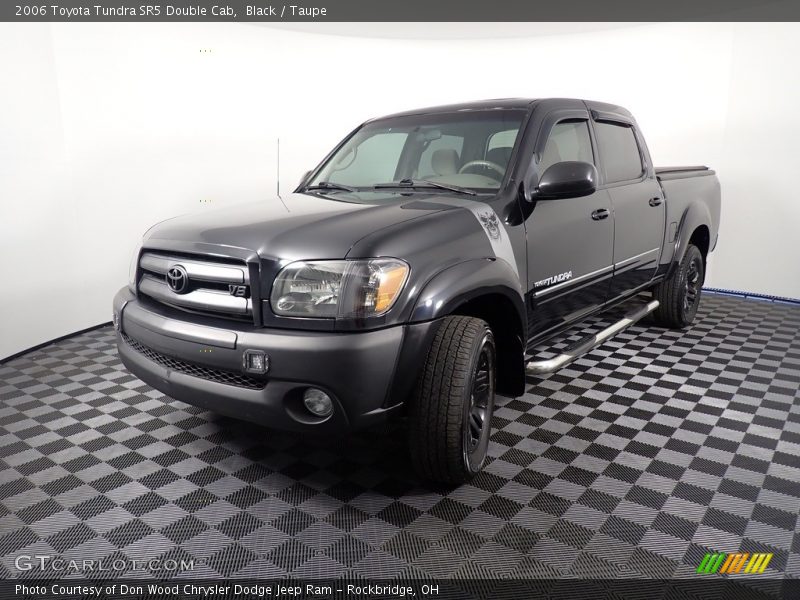 Black / Taupe 2006 Toyota Tundra SR5 Double Cab