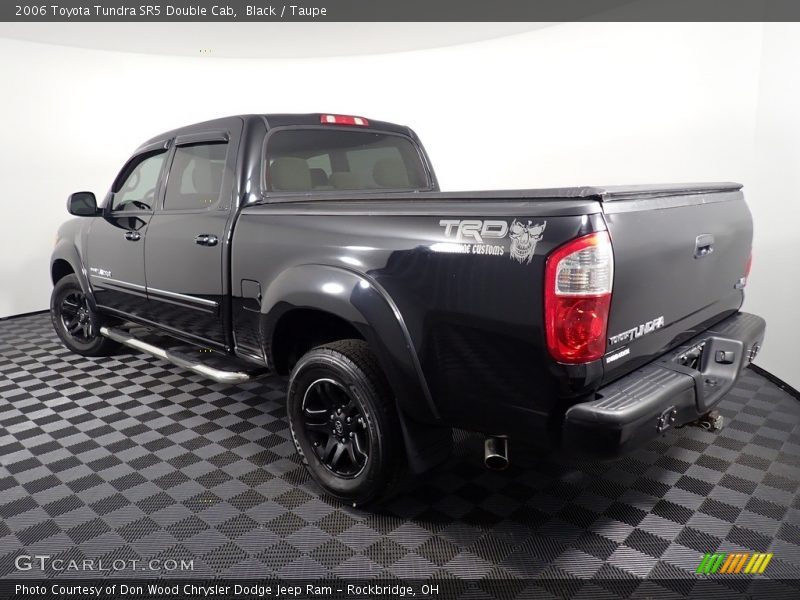 Black / Taupe 2006 Toyota Tundra SR5 Double Cab