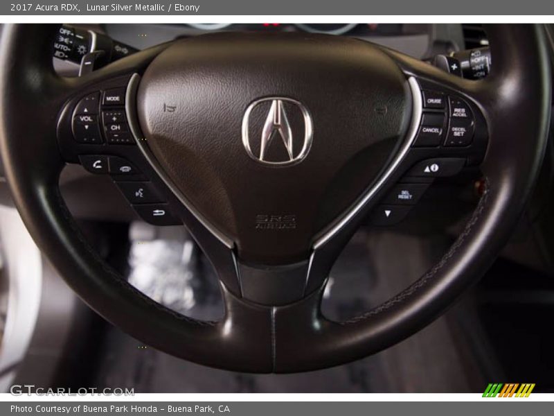Lunar Silver Metallic / Ebony 2017 Acura RDX