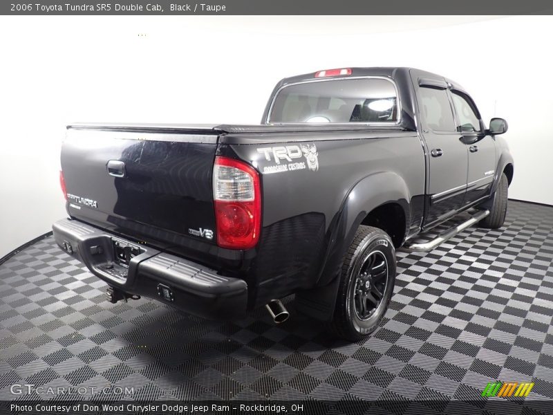 Black / Taupe 2006 Toyota Tundra SR5 Double Cab