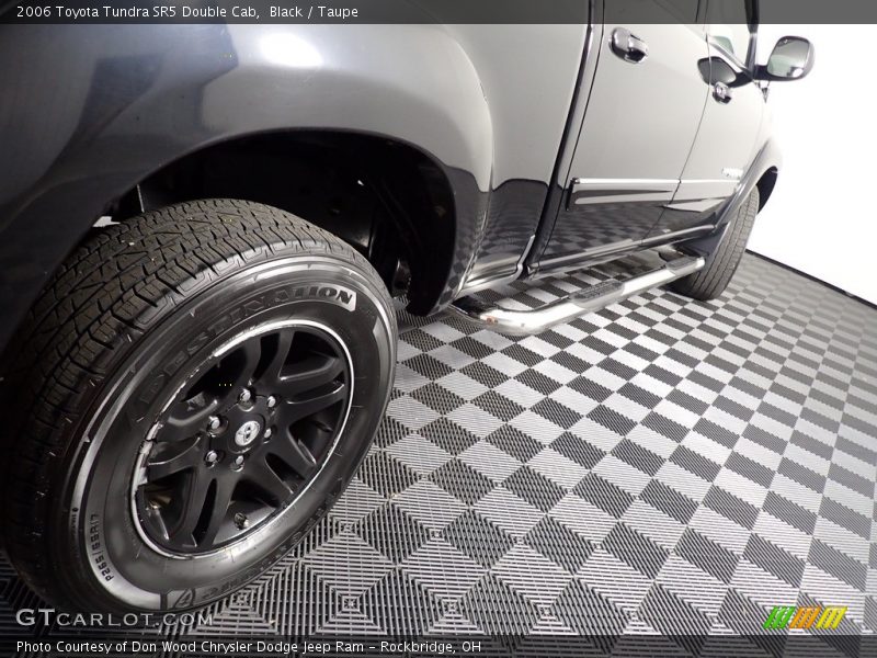 Black / Taupe 2006 Toyota Tundra SR5 Double Cab