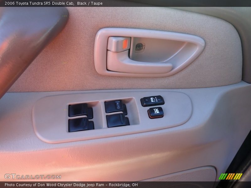 Black / Taupe 2006 Toyota Tundra SR5 Double Cab
