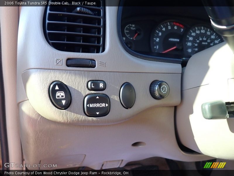 Black / Taupe 2006 Toyota Tundra SR5 Double Cab