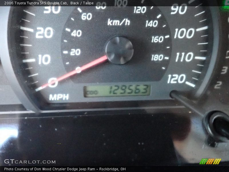 Black / Taupe 2006 Toyota Tundra SR5 Double Cab