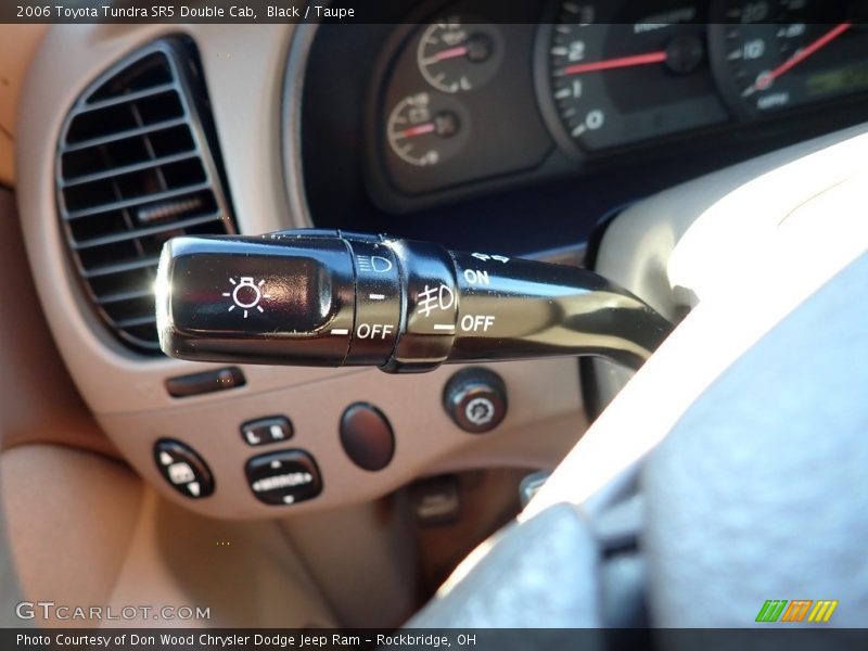 Black / Taupe 2006 Toyota Tundra SR5 Double Cab