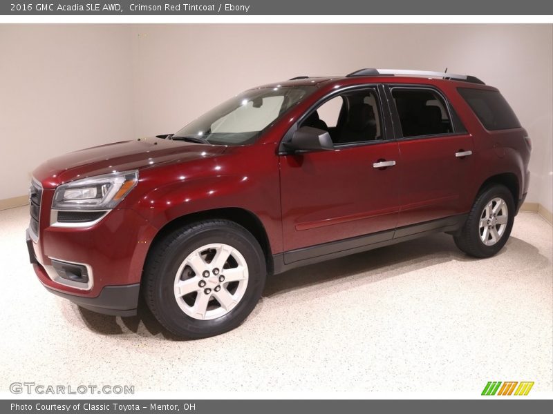 Crimson Red Tintcoat / Ebony 2016 GMC Acadia SLE AWD