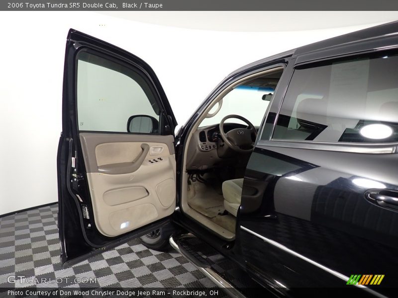 Black / Taupe 2006 Toyota Tundra SR5 Double Cab