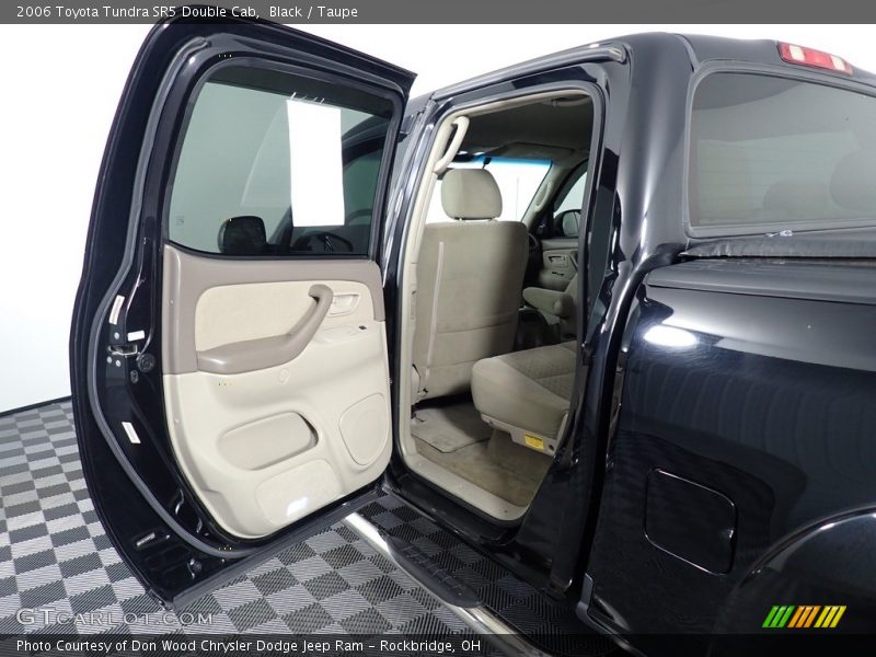 Black / Taupe 2006 Toyota Tundra SR5 Double Cab
