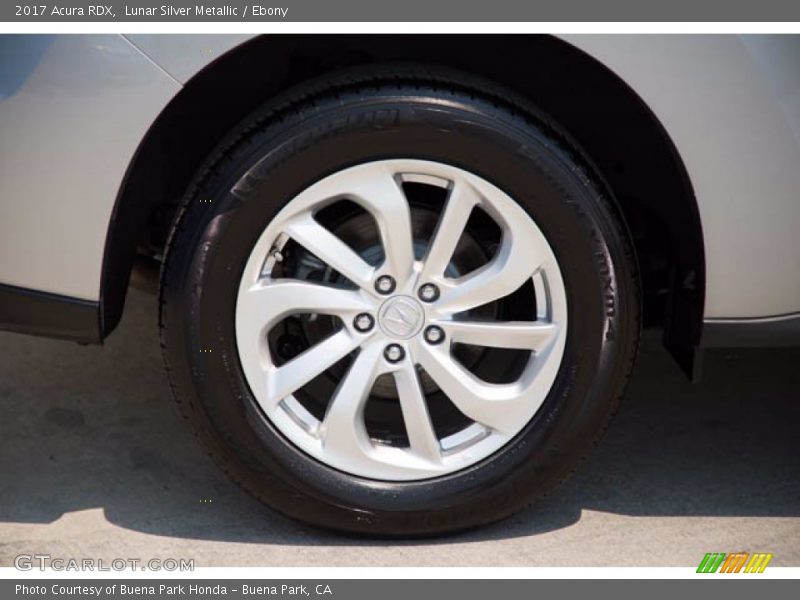 Lunar Silver Metallic / Ebony 2017 Acura RDX