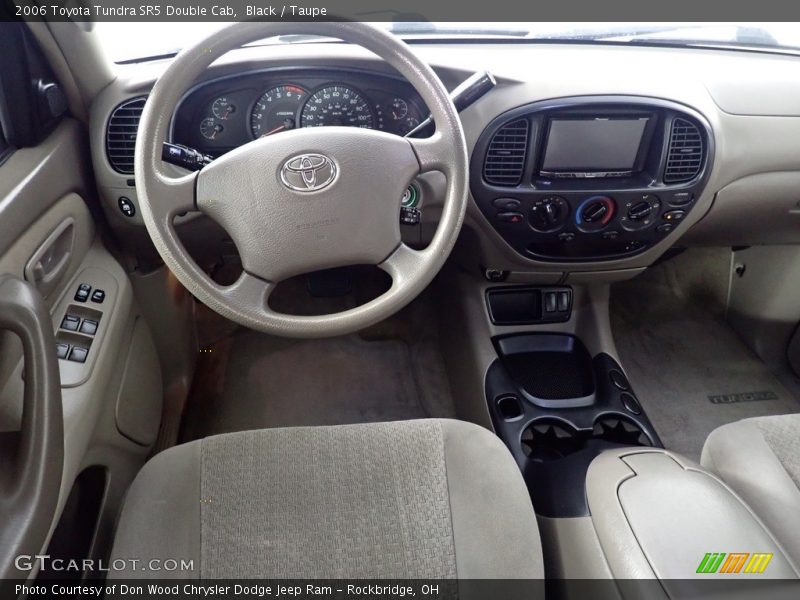 Black / Taupe 2006 Toyota Tundra SR5 Double Cab