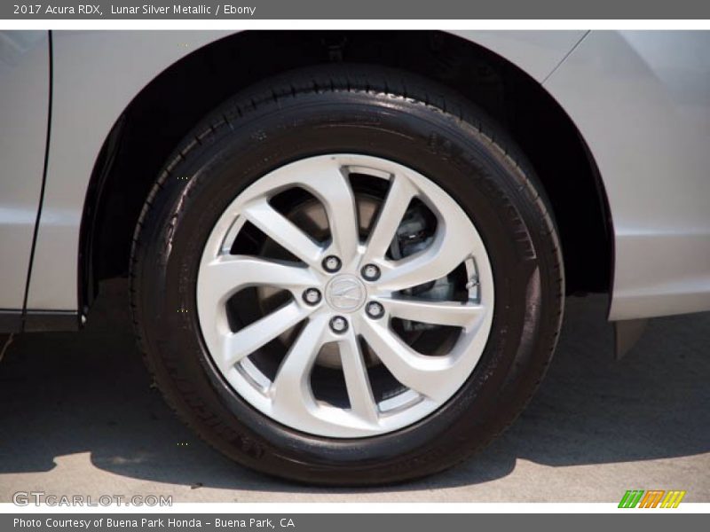 Lunar Silver Metallic / Ebony 2017 Acura RDX