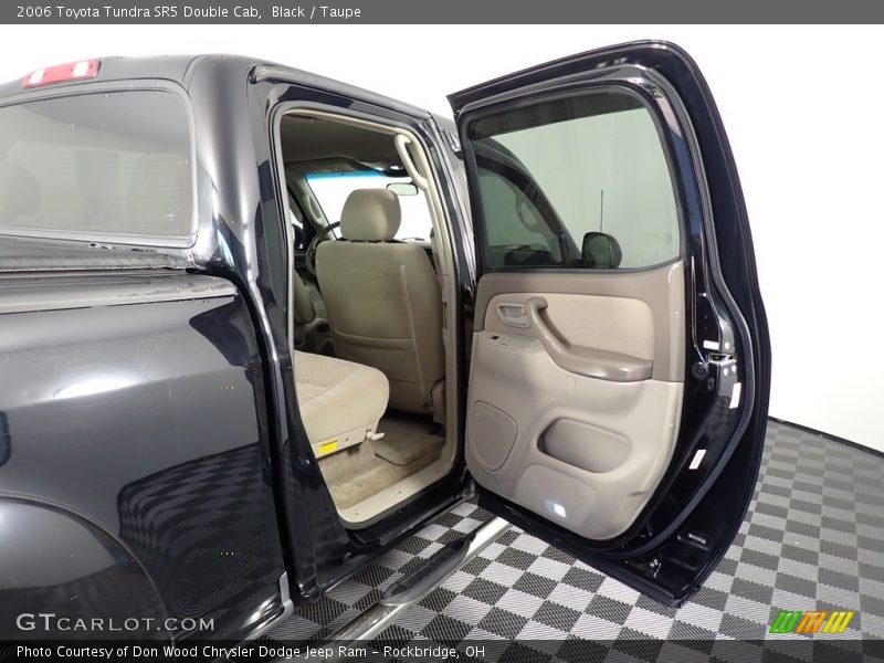 Black / Taupe 2006 Toyota Tundra SR5 Double Cab