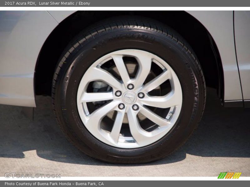 Lunar Silver Metallic / Ebony 2017 Acura RDX