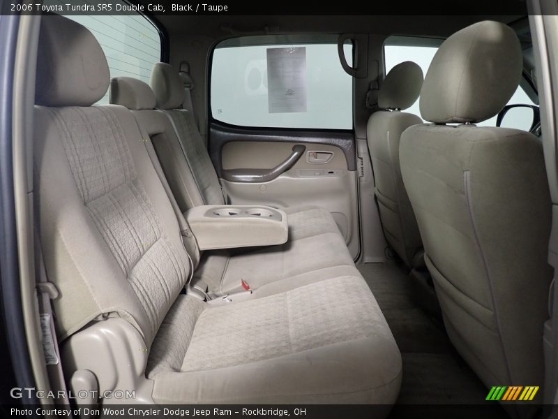 Black / Taupe 2006 Toyota Tundra SR5 Double Cab