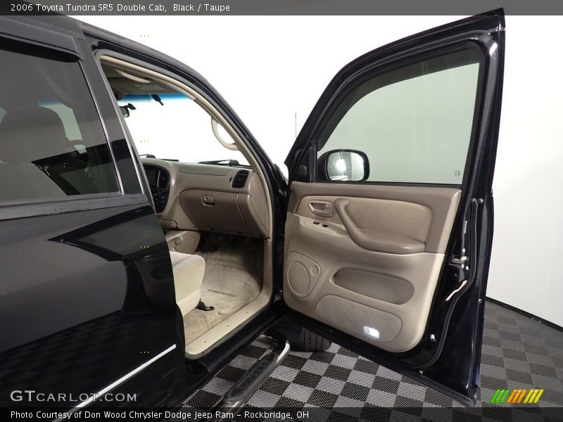 Black / Taupe 2006 Toyota Tundra SR5 Double Cab