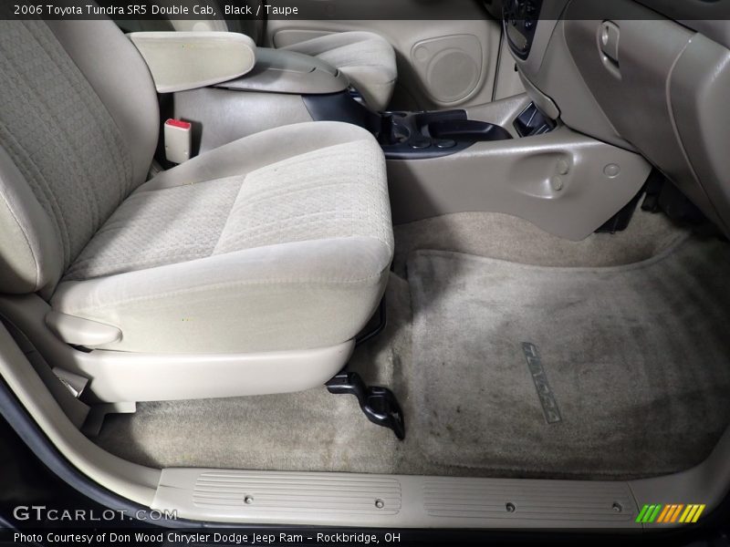 Black / Taupe 2006 Toyota Tundra SR5 Double Cab